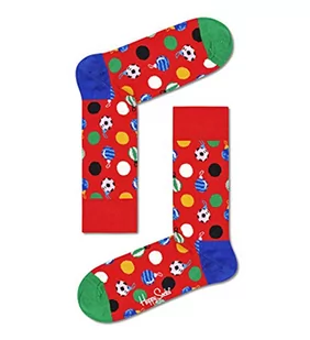 Happy Socks Baubles Sock, Skarpety dla kobiet i mężczyzn, Zielony-Niebieski-Pomarańczowy-Biały-Rosa (36-40) - Skarpetki męskie - miniaturka - grafika 1