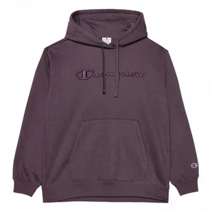 Damska bluza dresowa nierozpinana z kapturem Champion Rochester Hooded Sweatshirt - brązowa - CHAMPION - Bluzy sportowe damskie - miniaturka - grafika 1