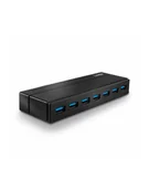 Huby USB - Lindy HUB USB 3.1 7-portowy LY43228 - miniaturka - grafika 1