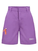 Spodenki damskie - Jack Wolfskin Szorty funkcyjne "Turbulence" w kolorze fioletowym - miniaturka - grafika 1