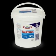 Napoje energetyczne i izotoniczne - Śmietana 12% Piątnica 1Kg Horeca - miniaturka - grafika 1