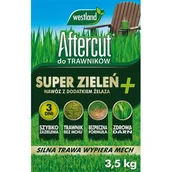 Nawozy ogrodnicze - Nawóz do trawników super zieleń z dodatkiem żelaza 3,5 kg/100 m² Aftercut - miniaturka - grafika 1
