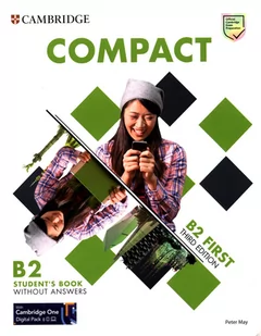 Cambridge University Press Compact First B2 Student's Book without Answers Peter May - Pozostałe języki obce - miniaturka - grafika 1