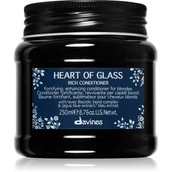 Odżywki do włosów - Davines Heart of Glass Rich Conditioner - Wzmacniająca odżywka 12 ml - miniaturka - grafika 1