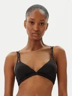 Stroje kąpielowe - Calvin Klein Swimwear Góra od bikini KW0KW02793 Czarny - miniaturka - grafika 1