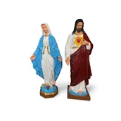 Figurki dekoracyjne - Figura Dekoracja Matka Boska i Jezus - miniaturka - grafika 1