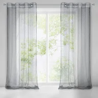 Firany - Eurofirany Firana Aiden 140x250 Srebrna ex-fir-aiden-sre-140x250-przel - miniaturka - grafika 1