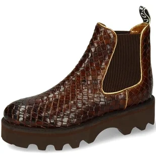 Melvin & Hamilton Botki damskie Sybill 6, brązowy, 36 EU - Botki damskie - miniaturka - grafika 1