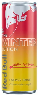RED BULL DRINK PUSZKA 250ML WINTER FUJI IMBIR - Napoje energetyczne i izotoniczne - miniaturka - grafika 1