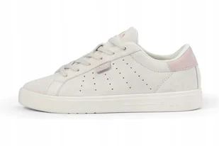 Buty damskie Fila Lusso skórzane zamszowe sneakersy szare modne 37 - Sneakersy damskie - miniaturka - grafika 1