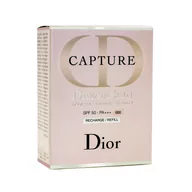 Pudry do twarzy - Dior 000 Non Tinted Dreamskin Moist & Perfect Cushion SPF 50 PA+ REFILL Puder 15g - miniaturka - grafika 1