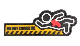 101 Inc. - Naszywka 3D - Do not cross me - 444130-7290 - Odzież taktyczna i umundurowanie - miniaturka - grafika 1