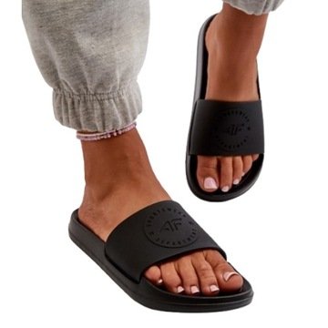 4F Klapki Damskie sportowe Czarne rozmiar 41