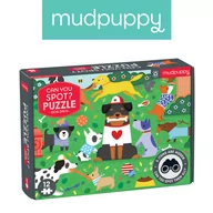 Puzzle - Puzzle obserwacyjne Dzień z pieskami 2+ Mudpuppy - miniaturka - grafika 1