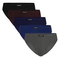 Majtki męskie - 5-pack slipy męskie sport 5smp-002/01 atlantic-m - miniaturka - grafika 1