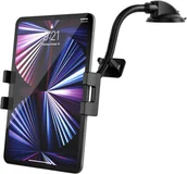 Akcesoria do tabletów i e-booków - UCHWYT DO TABLETU TELEFONU SAMOCHODOWY NA DESKĘ ROZDZIELCZĄ CZARNY 4-13" - miniaturka - grafika 1