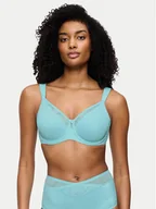 Biustonosze - Triumph Biustonosz z fiszbiną True Shape Sensation 10218201 Niebieski - miniaturka - grafika 1