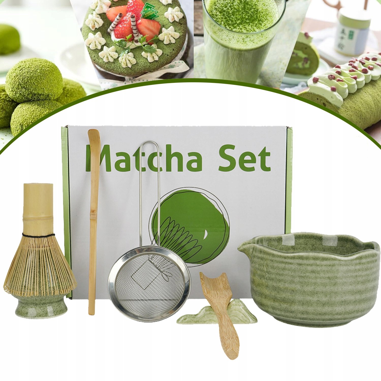 Zestaw Upominkowy Do Matcha, Zestaw Narzędzi Do Przygotowywania Matchy