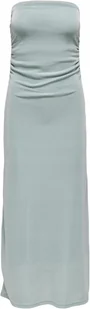 ONLY SUKIENKA DŁUGA BEZ RAMIĄCZEK Z POŁYSKIEM I MARSZCZENIAMI L 6BA - Sukienki ONLY SUKIENKA DŁUGA BEZ RAMIĄCZEK Z POŁYSKIEM I MARSZCZENIAMI L 6BA - Sukienki - miniaturka - grafika 1