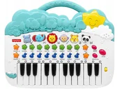 Instrumenty muzyczne dla dzieci - PIANINKO ORGANKI DLA DZIECI MELODIE FISHER PRICE - miniaturka - grafika 1
