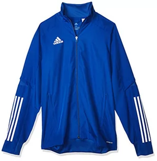 Kurtki męskie - Adidas CON20 PRE JKT męska kurtka sportowa, niebieski królewski/biały, XS EA2487 - grafika 1