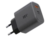 Ładowarki do telefonów - Ładowarka ISY IWC-4065-GR Czarny - miniaturka - grafika 1