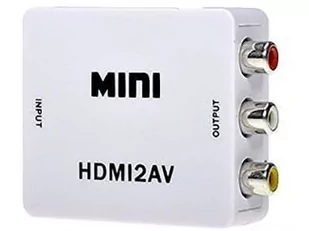 Spacetronik Konwerter HDMI na 3RCA Spacetronik HDC3RCA01 - Złącza, przejściówki, adaptery - miniaturka - grafika 2