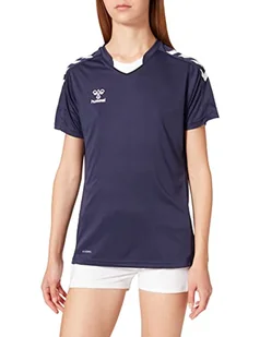 hummel hummel Damska koszulka Hmlcore Xk Poly Jersey S/S Woman niebieski morski XL 211457 - Koszulki i topy damskie - miniaturka - grafika 1