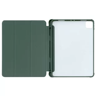 Stand Tablet Case etui Smart Cover pokrowiec na iPad mini 2021 z funkcja podstawki zielony - Etui i futerały do telefonów - miniaturka - grafika 4