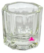 Akcesoria i kosmetyki do stylizacji brwi - Kieliszek Do Liquidu Henny Szkło - miniaturka - grafika 1