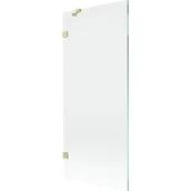 Parawany nawannowe - Mexen Lunar parawan nawannowy 1-skrzydłowy 80 x 150 cm, transparent, złoty szczotkowany - 897-080-000-55-00 - miniaturka - grafika 1