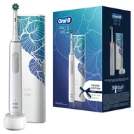 Szczoteczki elektryczne - Oral-B Pro 3 3500 White Floral Design Edition - miniaturka - grafika 1