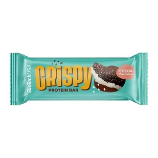 BioTech Crispy Cocoa Bar 40g - Zdrowa żywność - miniaturka - grafika 1
