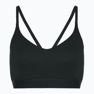 Biustonosz treningowy Nike Dri-Fit Indy Light Support black/black/black - Bielizna sportowa damska - miniaturka - grafika 1