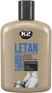 K2 Letan Mleczko Do Czyszczenia Skóry 200ML - Kosmetyki samochodowe - miniaturka - grafika 1