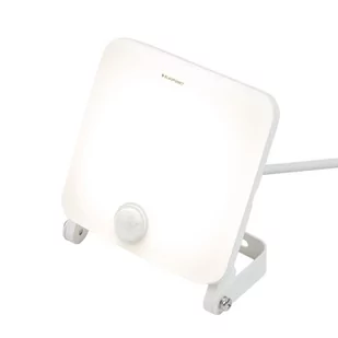 Naświetlacz LED z czujnikiem ruchu i zmierzchu z pilotem 30W b.neutralna 4000K 2400lm Strongbeam obudowa biała IK08 IP65 BLAUPUNKT - Akcesoria do oświetlenia - miniaturka - grafika 1