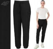 Spodnie sportowe damskie - Spodnie Dresowe Damskie 4F Sportowe Joggery F1138 Dres Bawełniany Xs - miniaturka - grafika 1