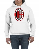 Bluzy męskie - Bluza Z Kapturem Ac Milan Prezent M 0242 - miniaturka - grafika 1