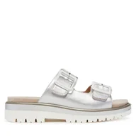 Klapki i japonki damskie - Klapki Ara 12-21011-12 Srebrny - miniaturka - grafika 1