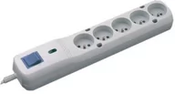Listwy zasilające - Lestar Listwa 5+ LF-530WA1.5 m czarna - miniaturka - grafika 1