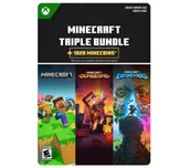Gry Xbox Series X - Minecraft Triple Bundle [kod aktywacyjny] Gra na Xbox Series X/S - miniaturka - grafika 1