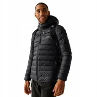 Kurtki męskie - Męska kurtka puchowa Regatta z kapturem RMN223 ZL2 M - miniaturka - grafika 1