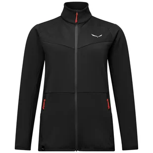 Bluza damska Salewa Puez Cammino Pl Jkt W Rozmiar: L / Kolor: czarny - Bluzy sportowe damskie - miniaturka - grafika 1