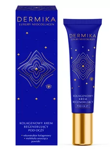 Dermika Luxury Neocollagen Kolagenowy Krem Regenerujacy Pod Oczy 15ml - Kosmetyki pod oczy - miniaturka - grafika 1