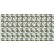 Podkładki na biurko - Podkładka mata ochrona biurka Retro iluzja 120x60cm, Dywanomat - miniaturka - grafika 1