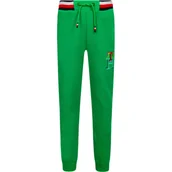 Spodnie sportowe damskie - Tommy Hilfiger Spodnie dresowe | Regular Fit - miniaturka - grafika 1