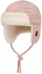 Czapka Pilotka Teddy Fur Kids by maximo, różowy, 47 cm - Czapki dla dzieci - miniaturka - grafika 1