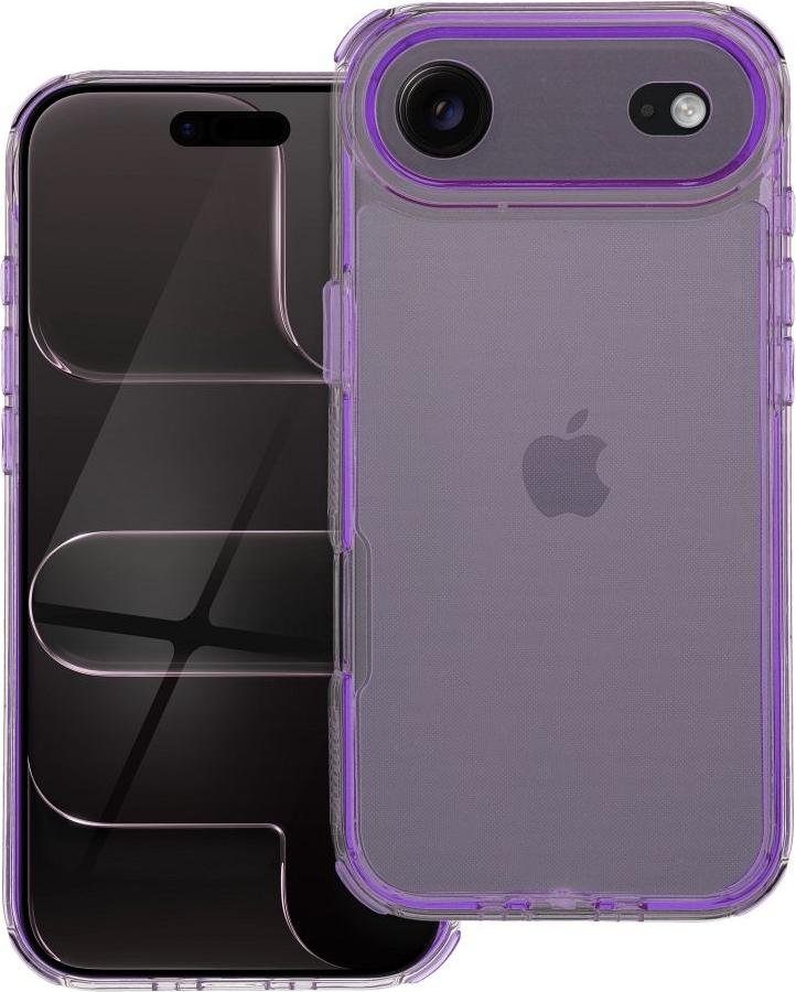 Etui na telefon komórkowy MATRIX CLEAR odpowiednie dla IPHONE 17 Air jasnofioletowy
