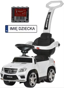 Jeździk Mercedes GL63 4w1 bujak pchacz chodzik Amg - Chodziki - miniaturka - grafika 1