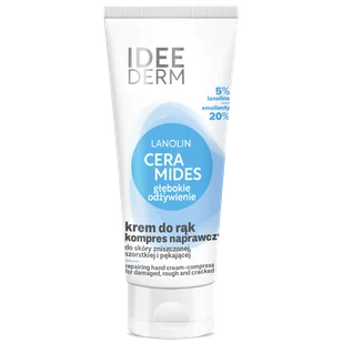 Idee Derm, ceramidowy krem-kompres naprawczy do rąk, 75 ml - Kremy i maski do rąk - miniaturka - grafika 1